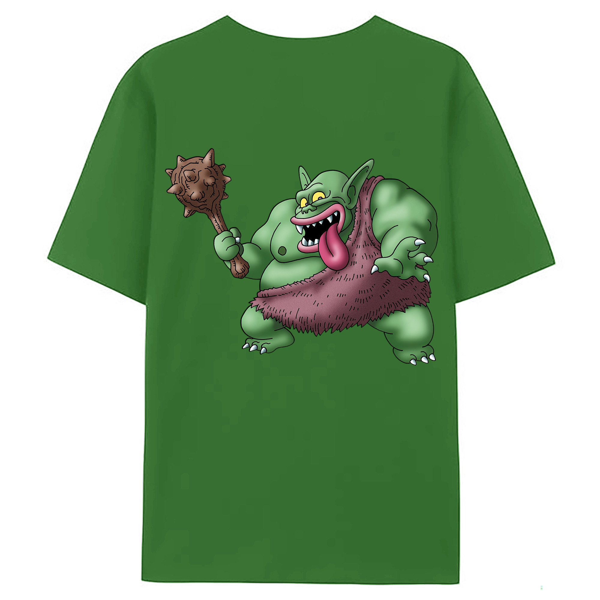 （画像用） ドラゴンクエスト Doragon Kuesuto Dragon Quest レディース半袖Tシャツ(バックプリント)